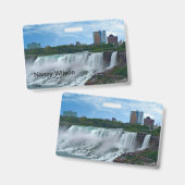 Niagara Falls auf kanadischer Seite Ausweis (Vorder- & Rückseite)