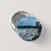 Niagara Falls auf kanadischer Seite Button (Vorne & Hinten)