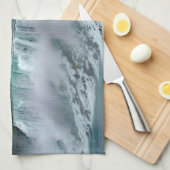 Niagara Falls auf kanadischer Seite Geschirrtuch (Viertel Falte)