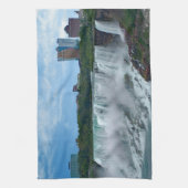 Niagara Falls auf kanadischer Seite Geschirrtuch (Vertikal)