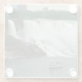Niagara Falls auf kanadischer Seite Glasuntersetzer (Rückseite)