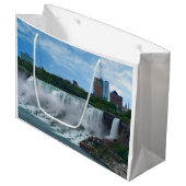 Niagara Falls auf kanadischer Seite  Große Geschenktüte (Vorderseite Schrägansicht)