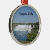 Niagara Falls auf kanadischer Seite Ornament Aus Metall (Rechts)