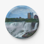 Niagara Falls auf kanadischer Seite Pappteller (Vorderseite)