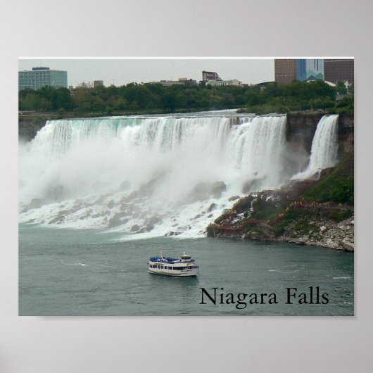 Niagara Falls auf kanadischer Seite Poster (Vorne)