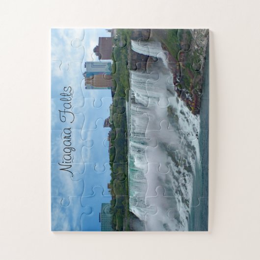 Niagara Falls auf kanadischer Seite Puzzle (Vertikal)