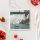 Niagara Falls auf kanadischer Seite Serviette (Beispiel)