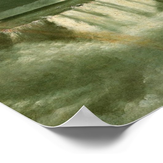 Niagara Falls aus Table Rock Poster (Ecke)