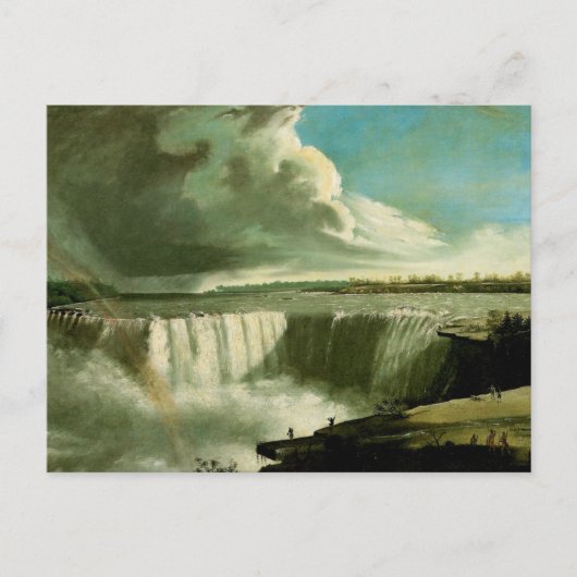Niagara Falls aus Table Rock Postkarte (Vorderseite)