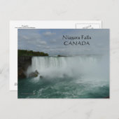 Niagara Falls Beauty-Canadian Side Postkarte (Vorne/Hinten)