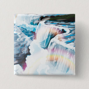 Niagara Falls Button