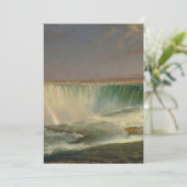 Niagara Falls by Frederic Edwin Church Einladung (Stehend Vorderseite)