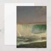 Niagara Falls by Frederic Edwin Church Einladung (Vorne/Hinten)