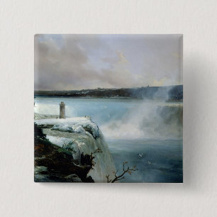 Niagara Falls, c.1837-40 (Öl auf Leinwand) Button