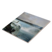 Niagara Falls, c.1837-40 (Öl auf Leinwand) Fliese (Seite)