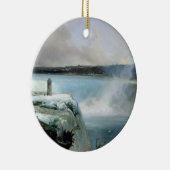 Niagara Falls, c.1837-40 (Öl auf Leinwand) Keramik Ornament (Rechts)