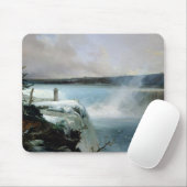 Niagara Falls, c.1837-40 (Öl auf Leinwand) Mousepad (Mit Mouse)