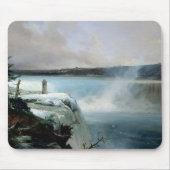 Niagara Falls, c.1837-40 (Öl auf Leinwand) Mousepad (Vorne)