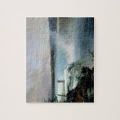 Niagara Falls, c.1837-40 (Öl auf Leinwand) Puzzle (Vertikal)