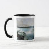 Niagara Falls, c.1837-40 (Öl auf Leinwand) Tasse (Links)