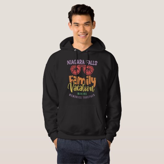 Niagara Falls Canada Family Vacation Matching Out Hoodie (Vorne ganz)
