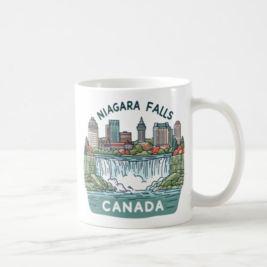 Niagara Falls Canada Kaffeetasse (Rechts)