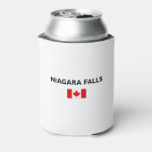 Niagara Falls Canada kanadische Flagge Licht Farbe Dosenkühler (Kanne Rückseite)