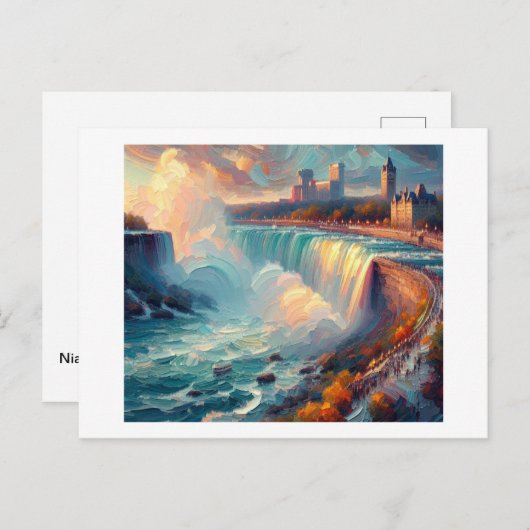 Niagara Falls Canada Postkarte (Vorne/Hinten)