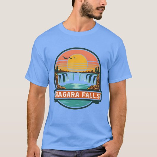niagara falls canada retro design  T-Shirt (Vorderseite)