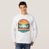 niagara falls canada retro design  T-Shirt (Vorne ganz)