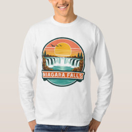 niagara falls canada retro design  T-Shirt