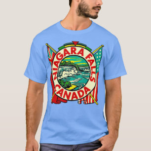 Niagara Falls Canada Vintage Travel T-Shirt