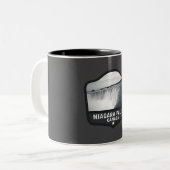 Niagara Falls Canada Zweifarbige Tasse (Vorderseite Links)