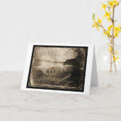Niagara Falls Daguerreotype 1853 Karte (Gelbe Blume)