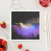 Niagara Falls, Dancing Lights, Serviette (Beispiel)