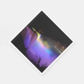 Niagara Falls, Dancing Lights, Serviette (Ecke)