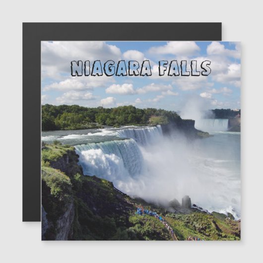 Niagara Falls Destination Magnetkarte (Vorne/Hinten)