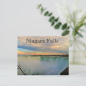 Niagara Falls Dramatic Sky Postkarte (Stehend Vorderseite)