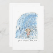 Niagara Falls Einladung (Vorne/Hinten)