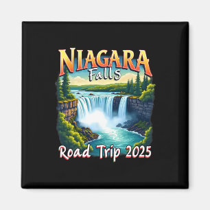 Niagara Falls Family Vacation Road Trip 2025 Magnet