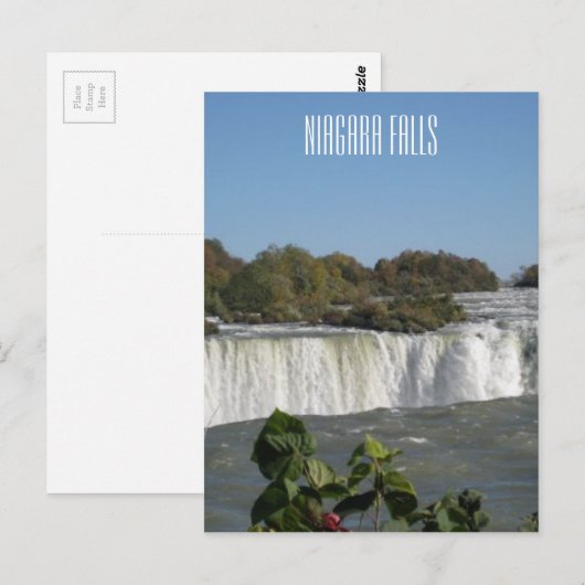 Niagara Falls Fotograf Postkarte (Vorne/Hinten)