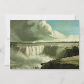 Niagara Falls From Table Rock by John Vanderlyn Einladung (Vorderseite)