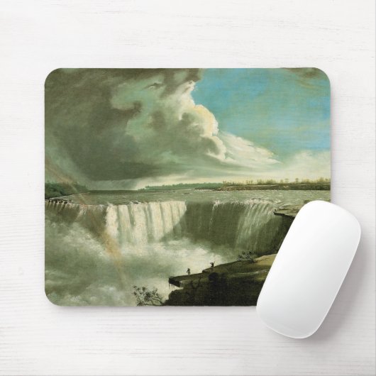 Niagara Falls From Table Rock by John Vanderlyn Mousepad (Mit Mouse)