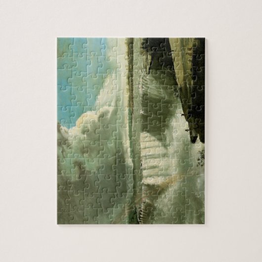 Niagara Falls From Table Rock by John Vanderlyn Puzzle (Vertikal)