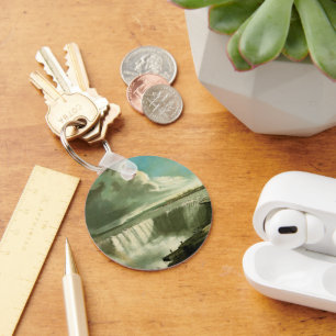 Niagara Falls From Table Rock by John Vanderlyn Schlüsselanhänger
