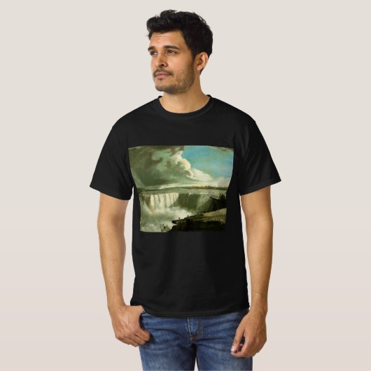 Niagara Falls From Table Rock by John Vanderlyn T-Shirt (Vorne ganz)