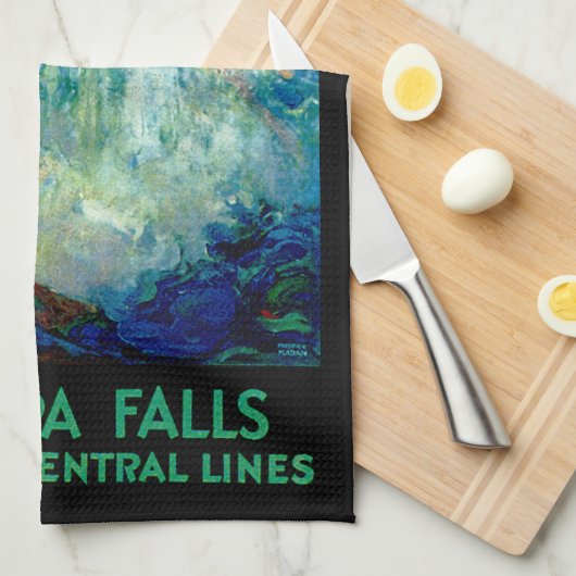 Niagara Falls Geschirrtuch (Viertel Falte)