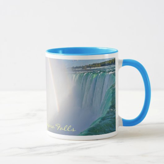 Niagara Falls Horseshoe Falls & Rainbow Tasse (Rechts)