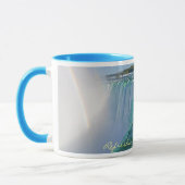 Niagara Falls Horseshoe Falls & Rainbow Tasse (Links)