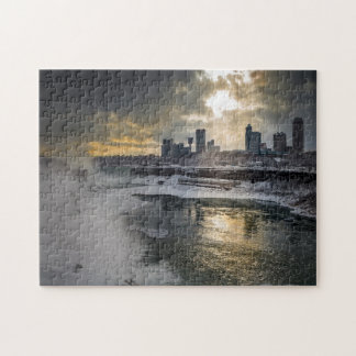 Niagara Falls im Winter Puzzle